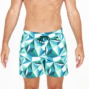 Beach boxer Diamant TURQUOISE