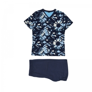 Vincent, herenpyjama short NAVY