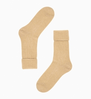 Chausettes wol-cashmere CAMEL