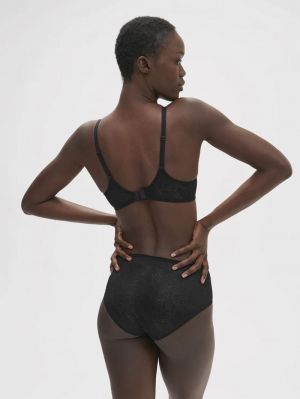 Comète hoge taille ZWART