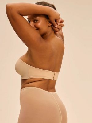 Essentiel strapless bh PEAU ROSEE