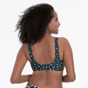 Tropical Sunset bikini BLAUW