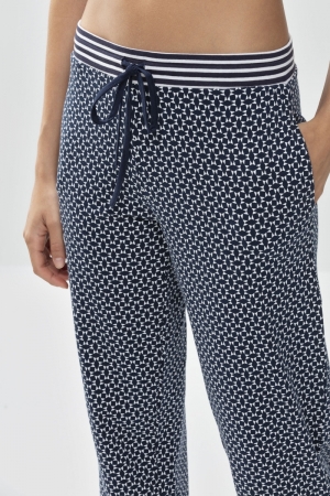 NIGHT2DAY Isi Long pants NIGHT BLUE