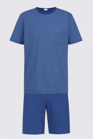 Herenpyjama Serie Drop BLAUW