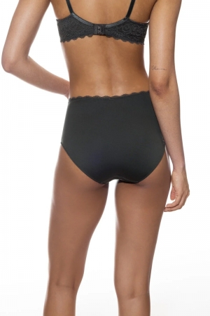 Amorous slip hoge taille THUNDER GREY