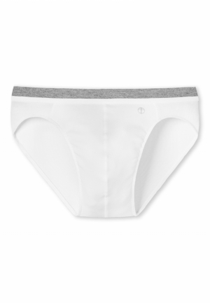 Selected Premium Retro Rib sli WIT