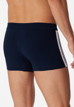 Shorts 3-pack biokatoen BLAUW