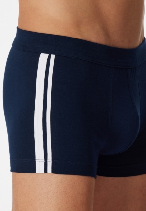 Shorts 3-pack biokatoen BLAUW