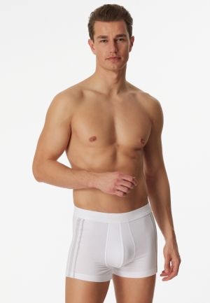 Shorts 3-pack biokatoen WIT