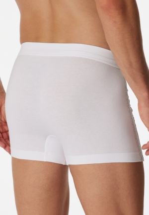 Shorts 3-pack biokatoen WIT