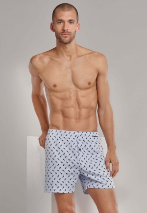 Heren shorts 2-pack BLAUW