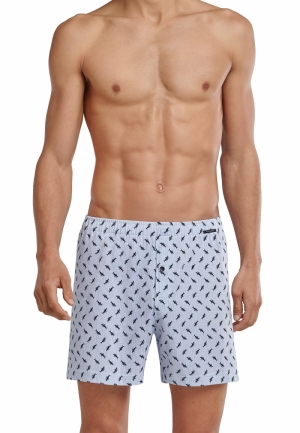 Heren shorts 2-pack BLAUW