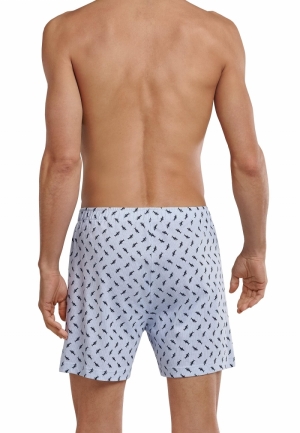 Heren shorts 2-pack BLAUW