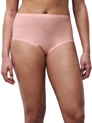 Soft Stretch High Waist Briefs FLUOR PINK