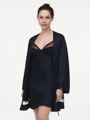 New Romance kimono ZWART
