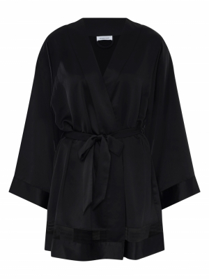 New Romance kimono ZWART
