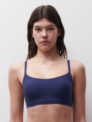 Soft Stretch Padded Bralette MARINE BLUE