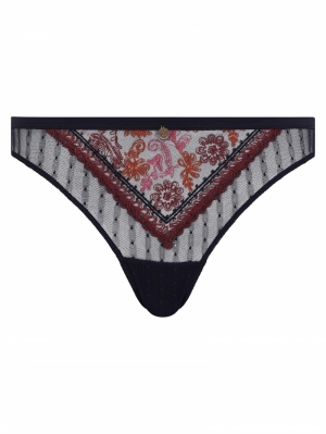 New Romance tanga ZWART