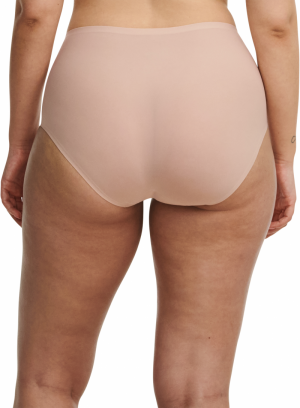 Soft stretch high waist briefs SOFT PINK