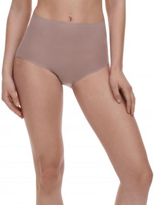 Soft stretch high waist briefs BURNED PINK