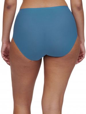 Soft stretch high waist briefs JEANS BLUE