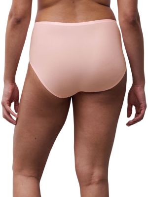 Soft stretch high waist briefs FLUOR PINK