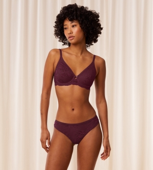 Amourette Charm W02 DEEP BURGUNDY