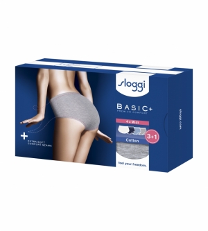 Basic+ Midi 4-pack MEERKLEURIG