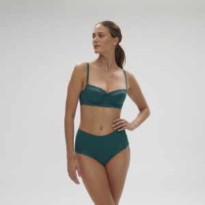 Destinée slip hoge taille PAVO BLUE
