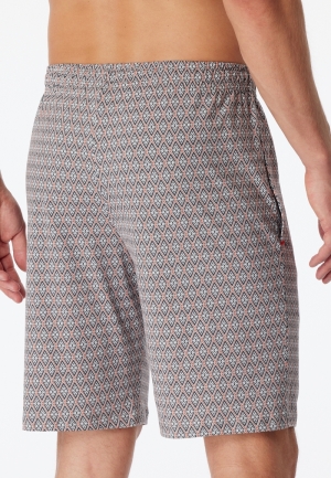 Pyjama kort met ronde hals GRAPEFRUIT