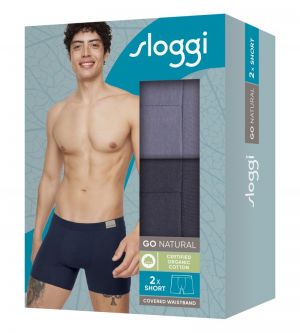 Sloggi Men GO Natural Short BLAUW