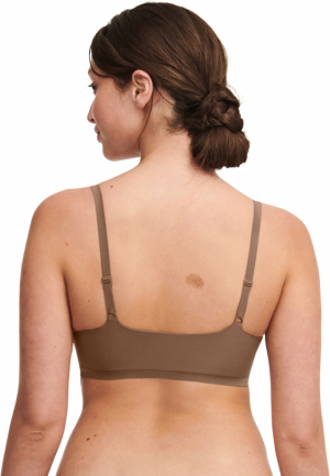 Soft Stretch Padded Bralette COCOA