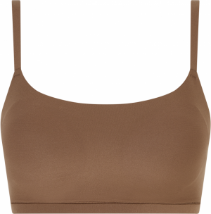 Soft Stretch Padded Bralette COCOA