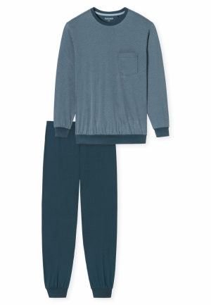 Pyjama Comfort Essentials BLAUWGRIJS