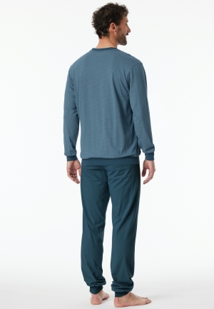 Pyjama Comfort Essentials BLAUWGRIJS