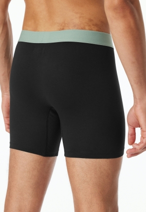 Short 2-pack Organic Cotton ZWART
