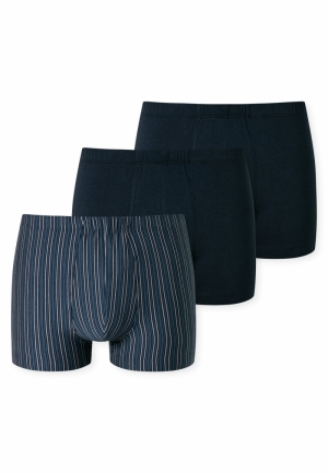 Short 3-pack Organic Cotton ZWART