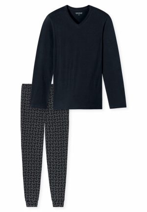 Pyjama Casual Essentials NACHTBLAUW