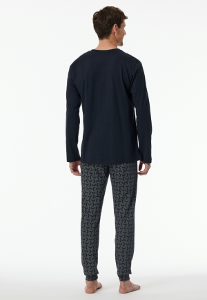 Pyjama Casual Essentials NACHTBLAUW