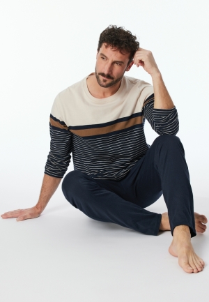 Pyjama Casual Nightwear NACHTBLAUW