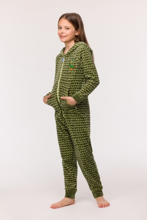 Woody unisex onesie KAKIGROEN