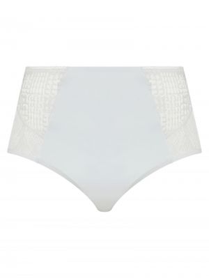 Intrigue hoge taille slip WIT
