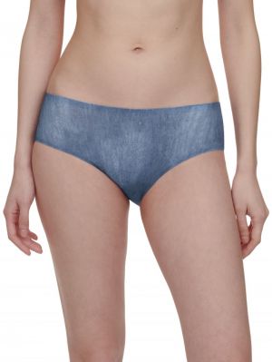 Soft stretch hipster XS-XL BLUE DENIM PRIN