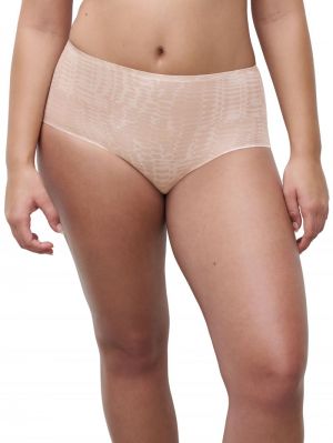Soft stretch high waist briefs LIGHT SNAKE PRI