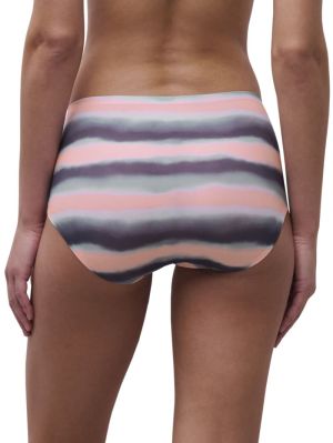 Soft stretch high waist briefs FLUOR ECLIPSE