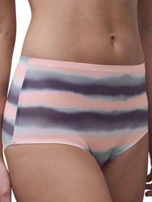 Soft stretch high waist briefs FLUOR ECLIPSE