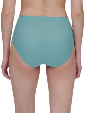 Soft stretch high waist briefs PEACOCK GREEN