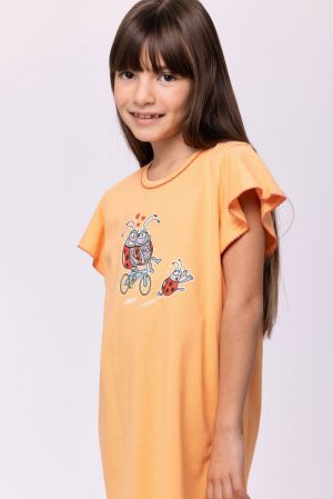 Slaapkleedje lieveheersbeestje ORANJE