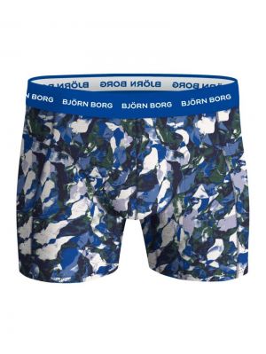 Cotton Stretch Boxer 3P BLAUW