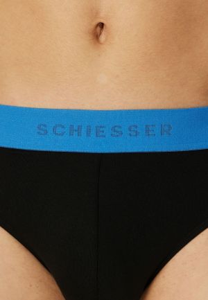 Rioslip set van 3 meerkleurig ZWART